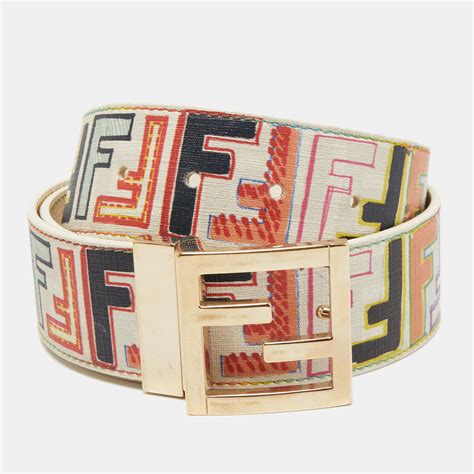 fendi multicolor belt for sale|fendi belt black and grey.